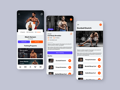 Fitness Mobile App