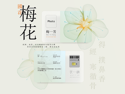 Taiwan‘s new ID card design idcard taiwan