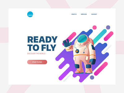 [100DaysUI] Landing Page