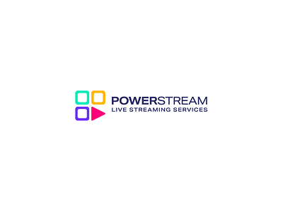 Power Stream adobe illustrator branding design illustration illustrator logo logo design logodesign steam streaming vector