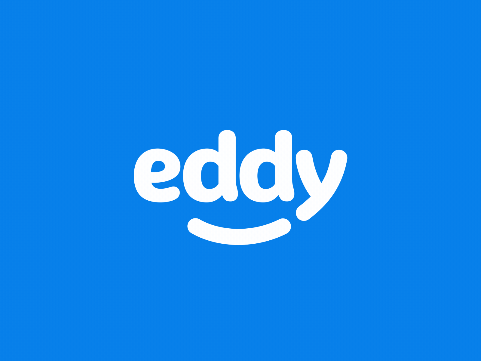 Eddy logo animation animated blue branding business globe group happy hr logo office people smile team tech workplace world