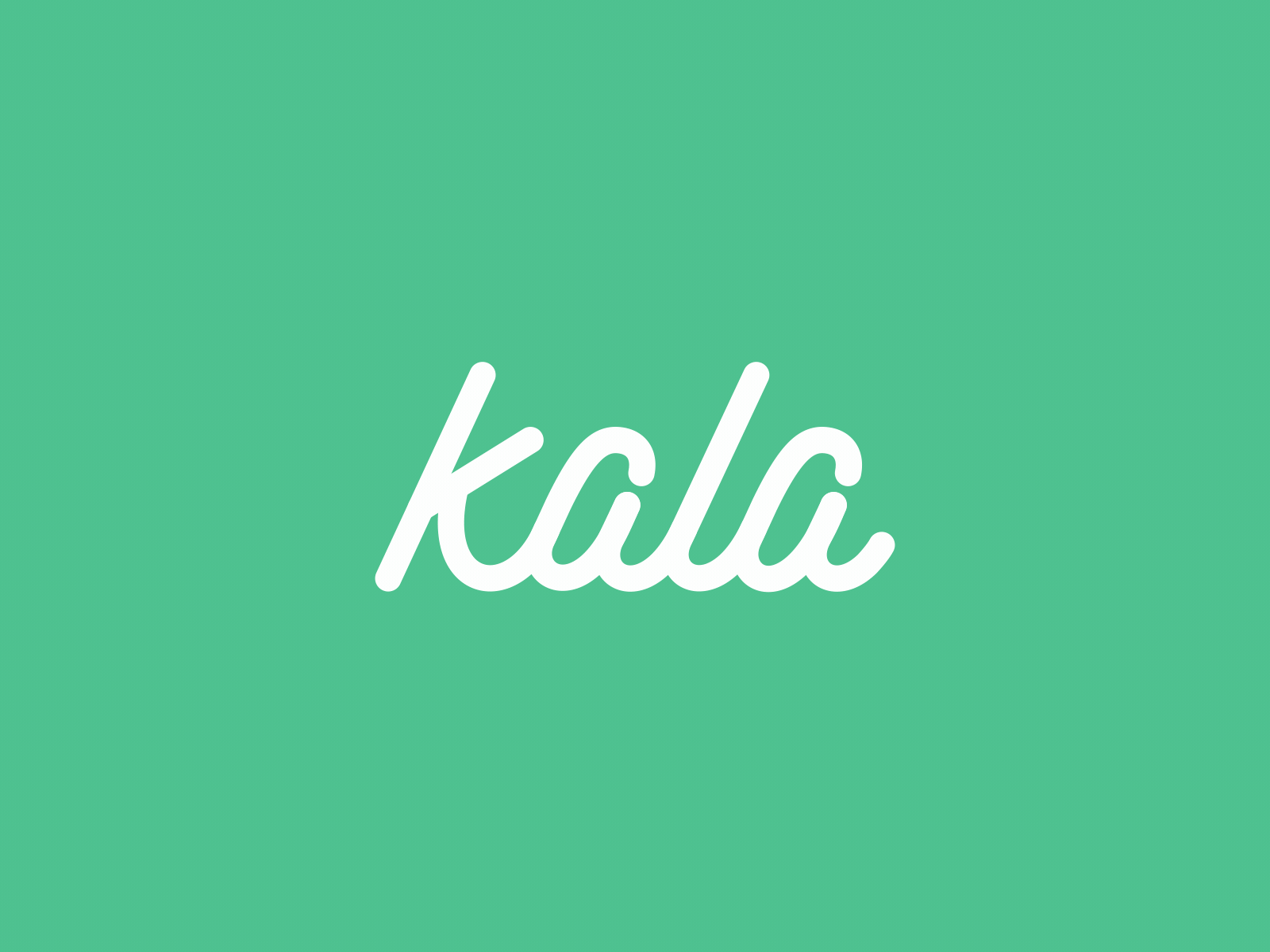 Kala logo animation by Adam Eastburn on Dribbble
