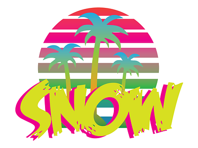 Graphic for Snow - clothing brand 90s clothing design graphic snow
