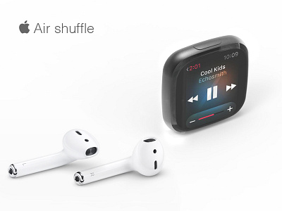 Air shuffle - iPod rebirth apple design design ipod product shuffle