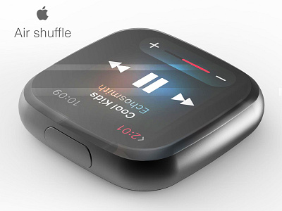 Air shuffle -Hundreds of songs to go. design ipod product product design