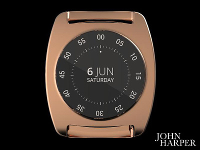 Brass Watch design design industrial desing ux watch