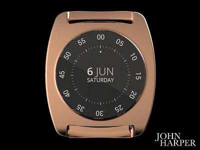 Brass Watch design design industrial desing ux watch