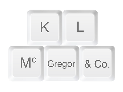 KL McGregor & Company - Logo branding identity logo