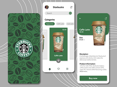 Starbucks UI Design