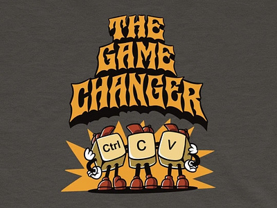 The Game Changer branding design graphic design illustration logo motion graphics typography vector