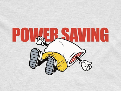 Power Saving branding design graphic design illustration logo motion graphics typography vector