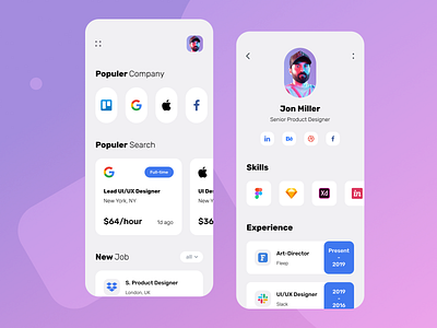 Search job app