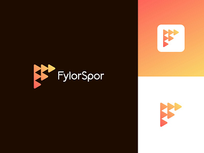 Sports logo "FlyorSpor" clean logo logo minimal minimal logo modern new logo modern sports logo new sports logo newlogo sports logo sports logo new