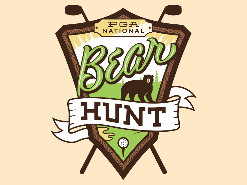 Badge/Logo: "Bear Hunt"