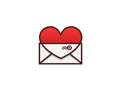 Love Letters envelope icon iconography letters love mail stamp