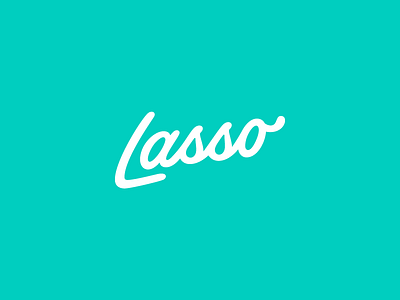 Lasso Logotype brand branding design hand lettering identity lasso lettering logotype script type