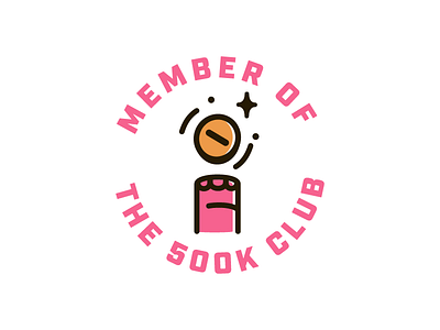 500k Club 🐘 badge branding coin color elephant focus lab hoof identity logo pink spin tusks