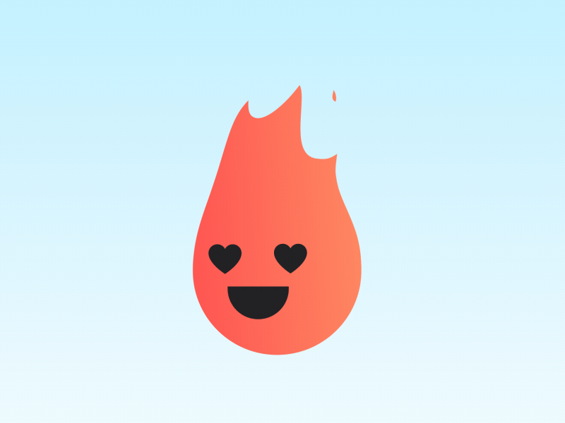 Braze Mascot 😍 branding character eyes flame happy heart laugh love mascot smile torch