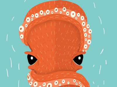 Octopus (Skateboard Project) illustration octopus skateboard vector water