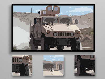 Humvee (HMMWV) - Apikatri apikatri humvee landscape military sisiimaji vector vehicle war