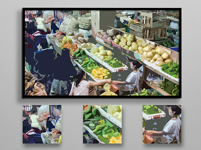 Traditional Market (Pasar) - Apikatri apikatri indonesia pasar purchase sale sisiimaji traditional market vector vegetables