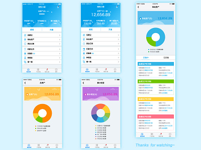 APP of financial property app financial property ui