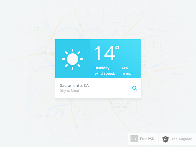 Fully functional weather app angular app ui free free code free psd google maps javascript maps api ui ux weather api weather app