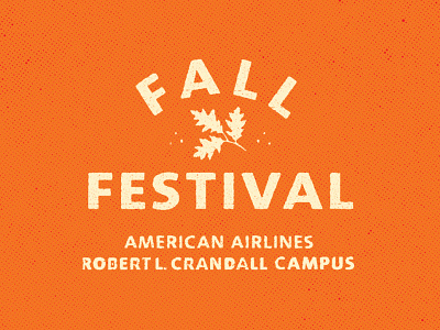 American Airlines Fall Festival Logo Design