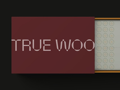 True Woo Brand Positioning & Identity Design brand design