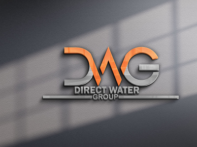 DWG LOGO 3d branding graphic design illustration logo logo des