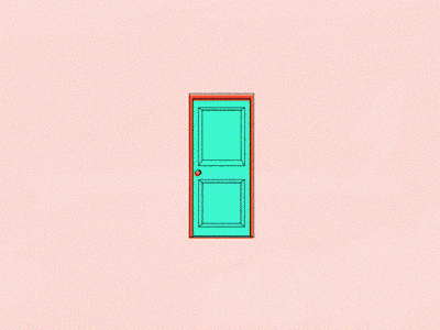 Opening New Doors acid animation color door gif gradient line loop pattern trippy