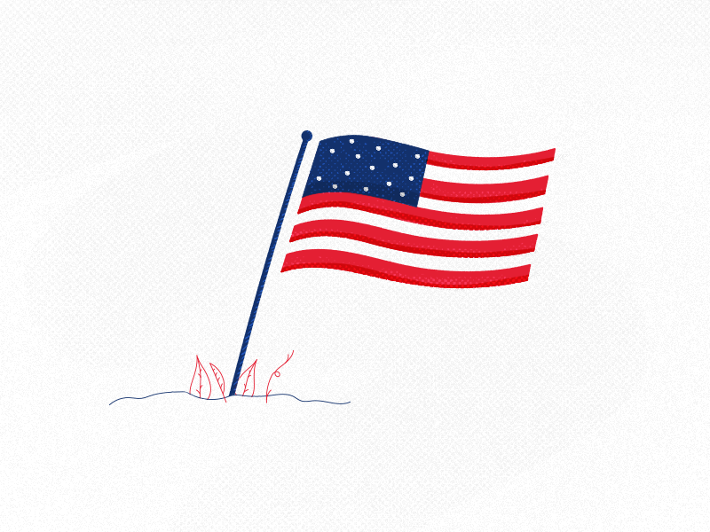 USA Independence Day patriot flags lines textures illustration 4thjuly flag usa