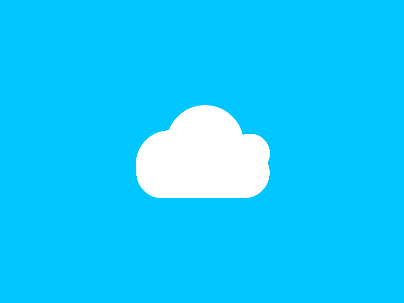 Loading Cloud ae after animation cloud design dribbble effects gfx gif illustrator loading youtube