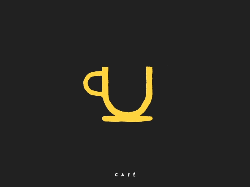 Cup Of Cofé animation app branding design flat icon illustration logo typography ui ux vector