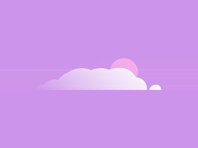 SKY LIMITS 2d abstract ae after effects clouds sky limits design gradient illustration light sun
