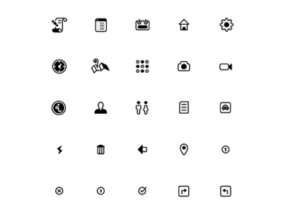 Mobile App Icons for DeGolyer Library by Sony on Dribbble