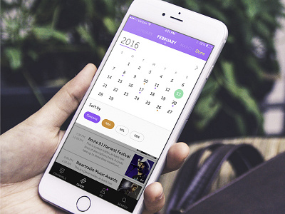 Schedule Concept for video media app