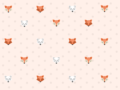 Daily UI #059: Background Pattern background background pattern daily ui daily ui 059 fox pattern ui ux