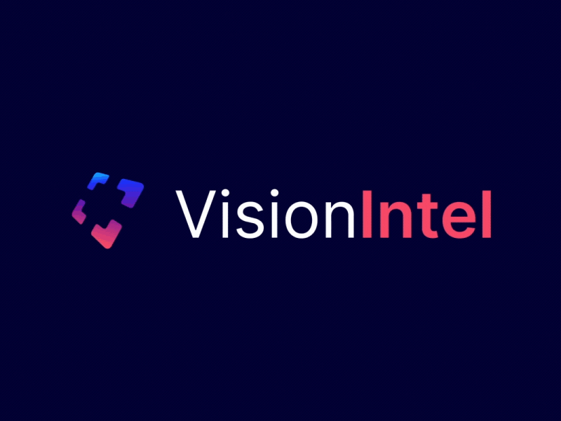VisionIntel - Logo Animation animation logo logo animation motion graphics