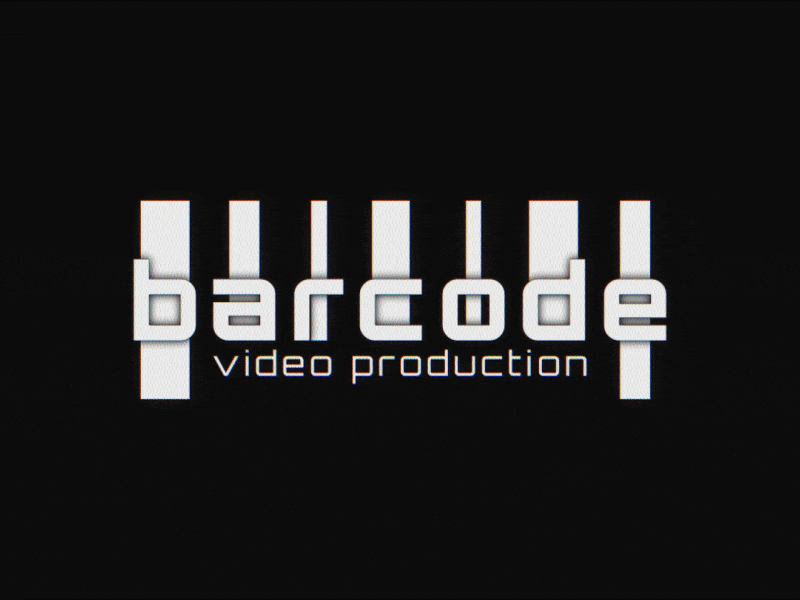 Barcode - Logo Animation animation design graphic design logo logo animation motion graphics vfx visual effects
