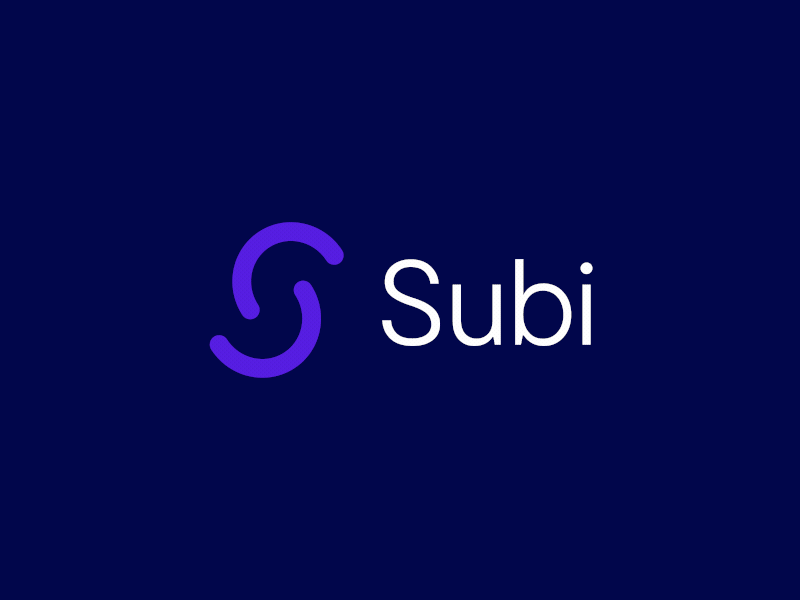 Subi - Logo Animation (2D) animation logo logo animation motion design motion graphics