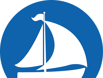 Ocean waters logo with full of hope forward 3d branding graphic design logo