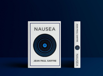 Nausea - Book Cover Design design graphic design typography