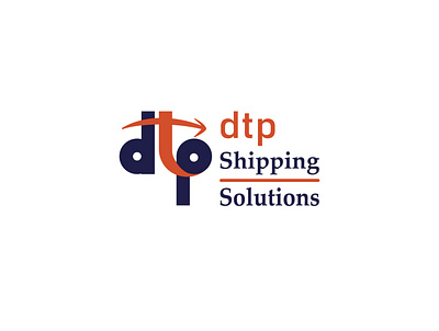 dtp shipping solutions logo logo