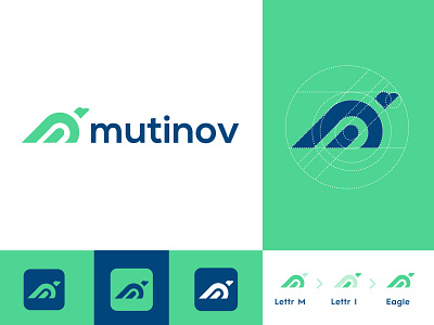 Mutinov Logo - M and I Monogram logo design