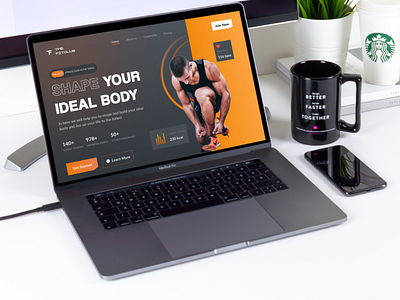 The FitClub app branding design graphic design illustration logo typography ui ux vector