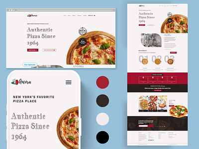 Pizzeria Website Design