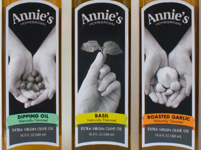 Annie's Homegrown Detail packagaging redesign