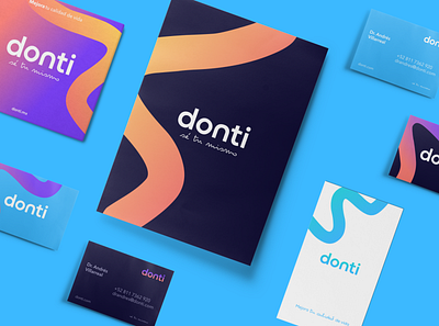 DONTI - Brand design branding design graphic design illustration logo