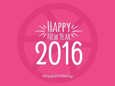 Happy New Year Dribbblers